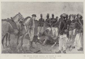 El avance hacia Dongola, la sombra de la muerte de Henry Charles Seppings Wright